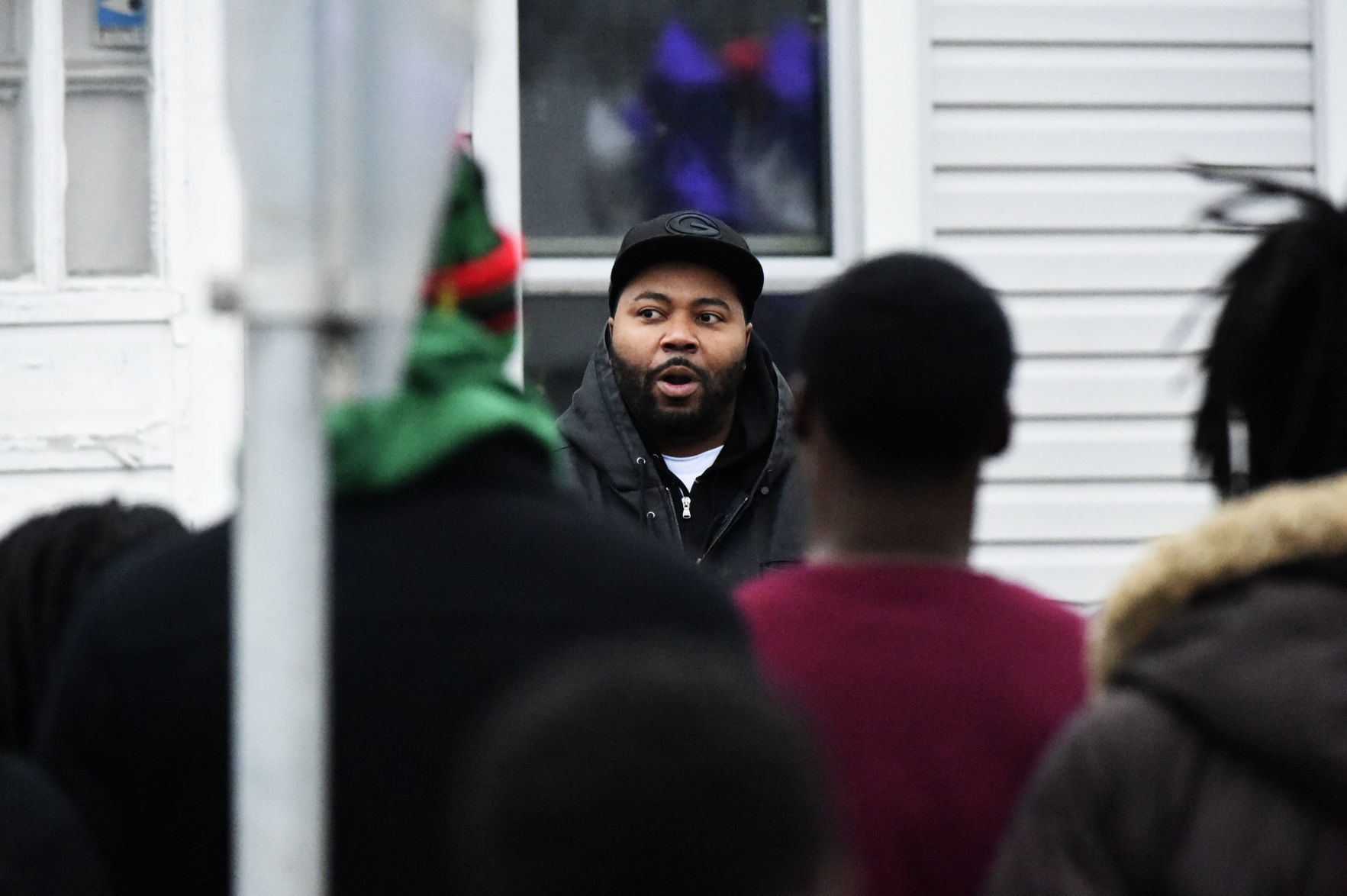 Corey Prince makes his voice heard